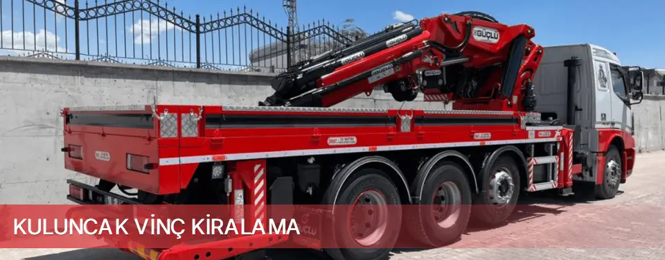 Kuluncak İlçemi Vinç Kiralama